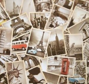 dxhycc 32 pcs 1 set vintage retro old travel postcards for worth collecting