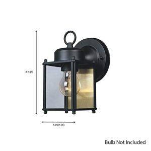 Designers Fountain 1161-BK Value Collection Wall Lanterns, Black