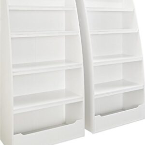 Ameriwood Home Hazel Kids' 4 Shelf Bookcase, White