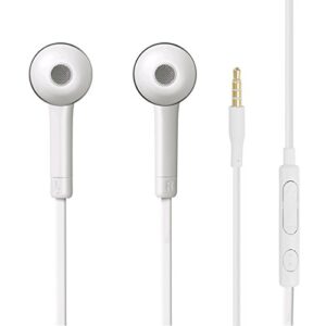 Samsung 3.5mm Stereo Headset with Volume Key for Galaxy S4 - Non-Retail Packaging - White