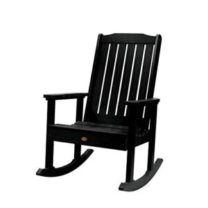 highwood ad-rkch1-bke lehigh rocking chair, black