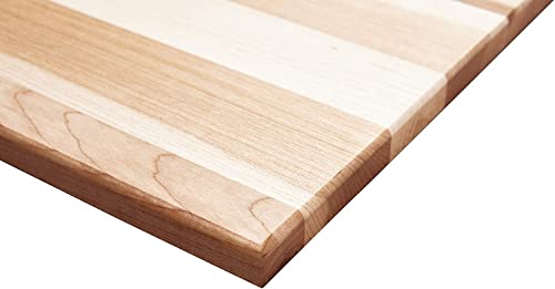 Labell Wood Cutting Boards - Large Canadian Maple Chopping Board for Meats, Vegetables, Fruits, and Cheeses - Flat Board Perfect for Carving, Serving, and Charcuterie (18" x 24" x 0.75")