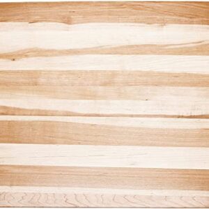 Labell Wood Cutting Boards - Large Canadian Maple Chopping Board for Meats, Vegetables, Fruits, and Cheeses - Flat Board Perfect for Carving, Serving, and Charcuterie (18" x 24" x 0.75")