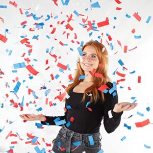 Ultimate Confetti Red/White/Blue Tissue Confetti-Biodegradable