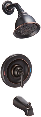 Moen 82494EPBRB Posi-Temp Pressure Balanced Tub and Shower Trim, Mediterranean Bronze