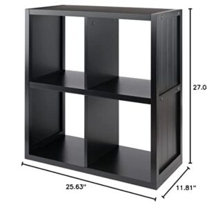 Winsome Timothy Shelving, Small, Black