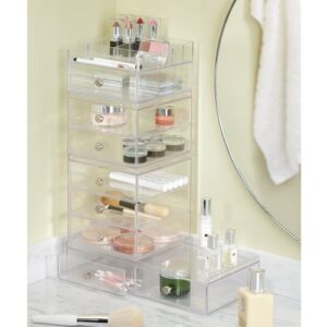 iDesign Inter-36460 2 Drawer Wide-Clear, 1 x Storage Box