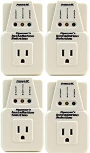 4 pcs voltage protector brownout surge refrigerator 1800 watts appliance