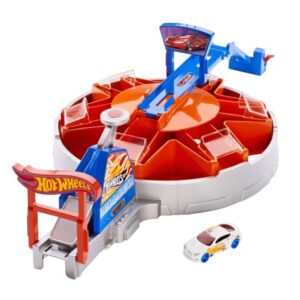 Mattel Hot Wheels Launching Garage Playset