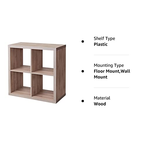 IKEA Kallax 4 Shelving Unit Black-Brown