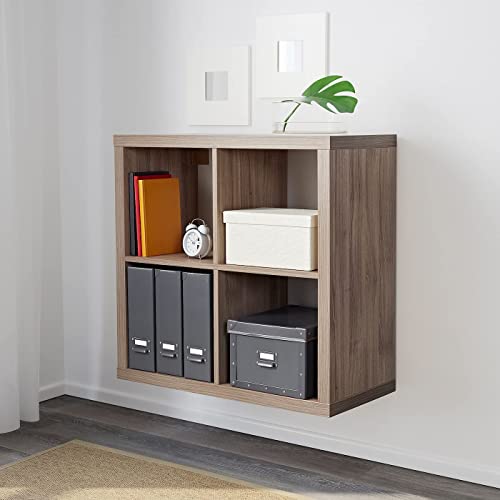 IKEA Kallax 4 Shelving Unit Black-Brown