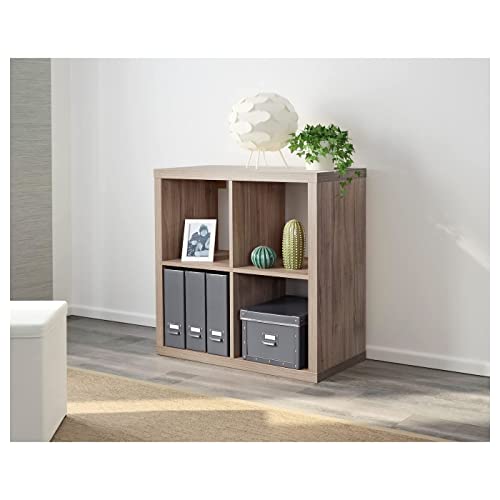 IKEA Kallax 4 Shelving Unit Black-Brown