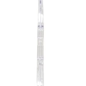 NAHANCO 505 Plastic Dress Hanger, Middle Heavy Weight, 17", Clear (Pack of 100)