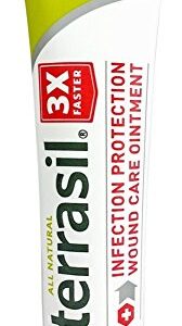 Terrasil Wound Care - 3X Faster Healing, Infection Protection Ointment for bed sores, pressure sores, diabetic wounds, ulcers, cuts, scrapes, and burns (14 gram tube)