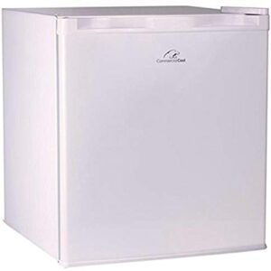 Commercial Cool CCR16W Compact Single Door Refrigerator and Freezer, 1.6 Cu. Ft. Mini Fridge, White