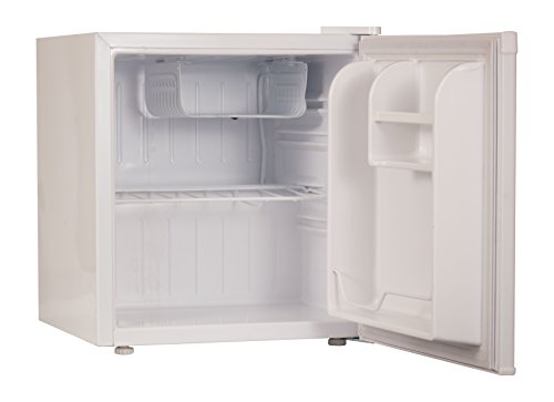 Commercial Cool CCR16W Compact Single Door Refrigerator and Freezer, 1.6 Cu. Ft. Mini Fridge, White