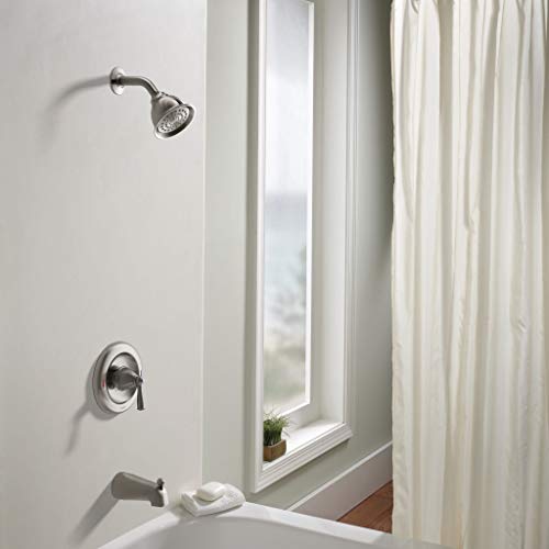 Moen 82910SRN Banbury Posi-Temp Pressure Balanced Tub and Shower Trim, 6.00 x 8.00 x 4.00, Spot Resist Brushed Nickel