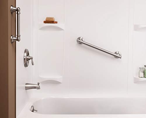 Moen 82910SRN Banbury Posi-Temp Pressure Balanced Tub and Shower Trim, 6.00 x 8.00 x 4.00, Spot Resist Brushed Nickel