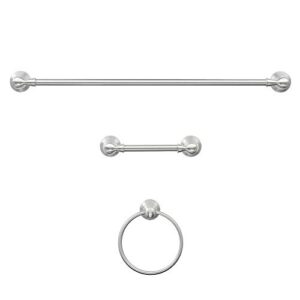 MOEN Banbury 3-Piece Bath Accessory Kit in Brushed Nickel