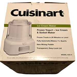 Cuisinart 1-1/2 Quart Ice Cream Maker