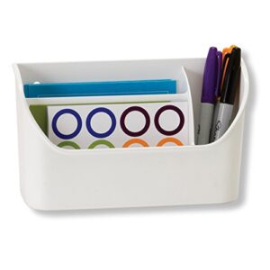officemate magnet plus magnetic organizer, white (92550)
