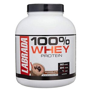 labrada nutrition 100% whey protein chocolate 4.13 pound