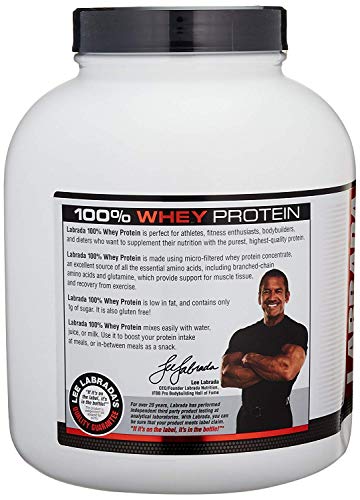 Labrada Nutrition 100% Whey Protein Chocolate 4.13 Pound