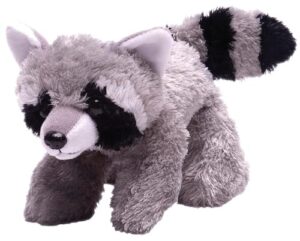 wild republic raccoon plush, stuffed animal, plush toy, gifts for kids, hug’ems 7
