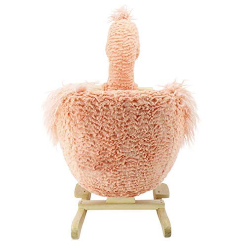 Soft Landing | Joyrides | Sit-in Character Rocker - Flamingo