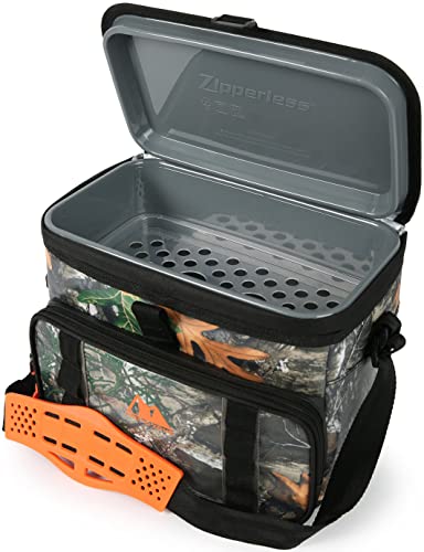 Arctic Zone 12 Can Realtree Zipperless HardBody Cooler Bag, Camo