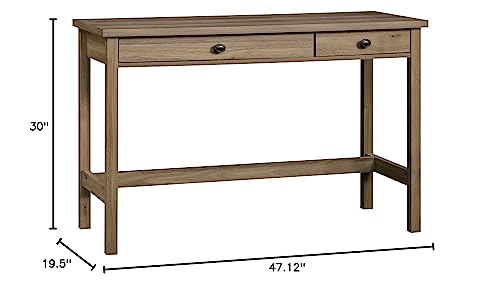 Sauder County Line Writing Desk, Salt Oak finish