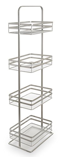 BINO 'Lafayette' Rust-Resistant 4-Tier Spa Tower, Nickel