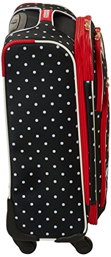 American Tourister Disney Softside Luggage with Spinner Wheels, Minnie Mouse Red Bow, 21-Inch