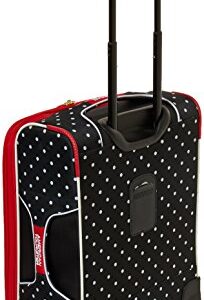 American Tourister Disney Softside Luggage with Spinner Wheels, Minnie Mouse Red Bow, 21-Inch