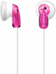 sony mdr-e9lp pink earbud heaphones