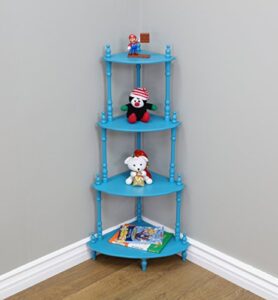 frenchi home furnishing kid's 4-tier shelves