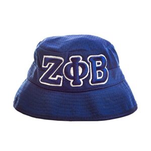 zeta phi beta ladies letter mesh floppy hat