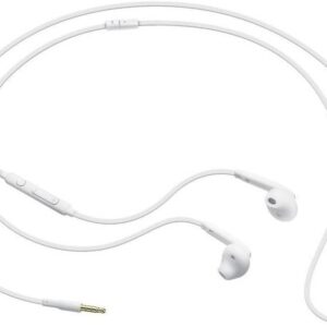 Samsung Eo-Eg920Bw 3.5 Mm Jack in Ear Handsfree Stereo Headphones with Remote and Microphone - White