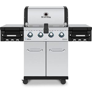 broil king 956317 regal s 420 pro 4 burner natural gas grill - stainless steel