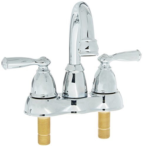 Moen WS84913 Banbury Two-Handle High Arc Bathroom Faucet, Chrome