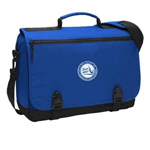 zeta phi beta emblem briefcase blue one size