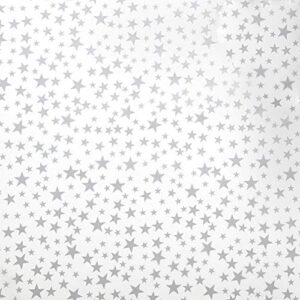 silver stars tissue paper - 20in. x 30in. - 20 sheets