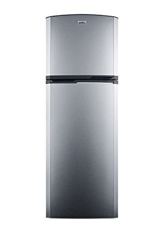 Summit FF948SS 8.8 cu.ft. Frost-Free Refrigerator-Freezer In Slim 22” Width For Small Kitchens, Stainless Steel