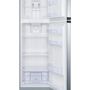 Summit FF948SS 8.8 cu.ft. Frost-Free Refrigerator-Freezer In Slim 22” Width For Small Kitchens, Stainless Steel