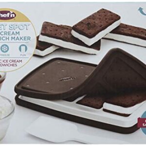 Chef'n Sweet Spot Ice Cream Sandwich Maker, Large, Black