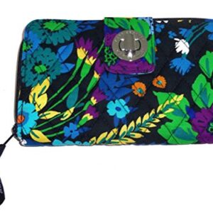 Vera Bradley Turnlock Wallet (Midnight Blues)