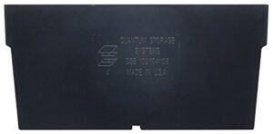 quantum storage systems dsb102 plastic divider designed for economy shelf bins, 7" x 7"x 4" (case of 50), one size