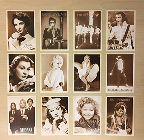 DreamHigh 64 pcs Collectible Vintage  Ads & Movie Poster Postcards Bulk Pack