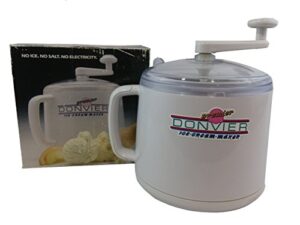 jixun donvier premier ice cream maker - 1 quart (white)