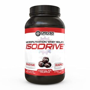 driven nutrition isodrive premium whey isolate (chocolate milkshake)